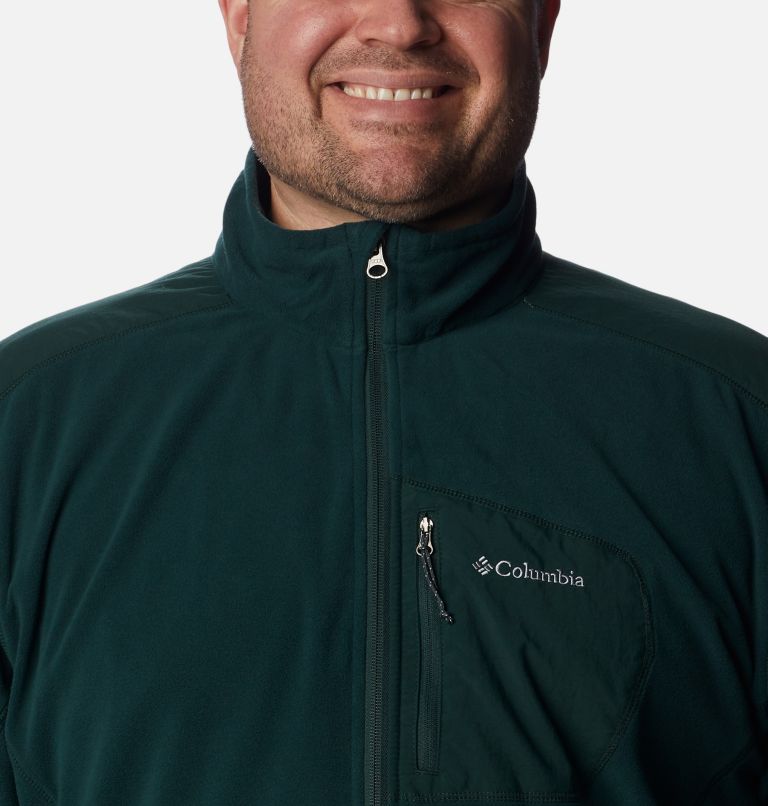 Thumbnail: Men's Klamath Range Fleece Jacket - Extended Size, Color: Spruce, image 4