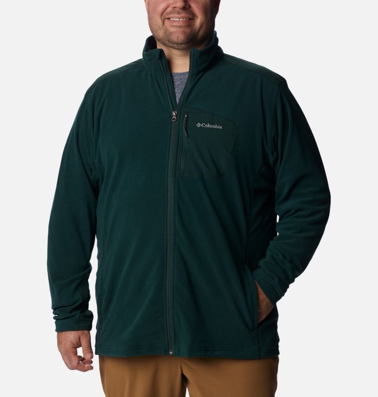 Thumbnail: Men's Klamath Range Fleece Jacket - Extended Size, Color: Spruce, image 1