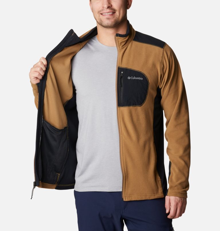 Men's Klamath Range Fleece Jacket, Color: Delta, Black, image 5