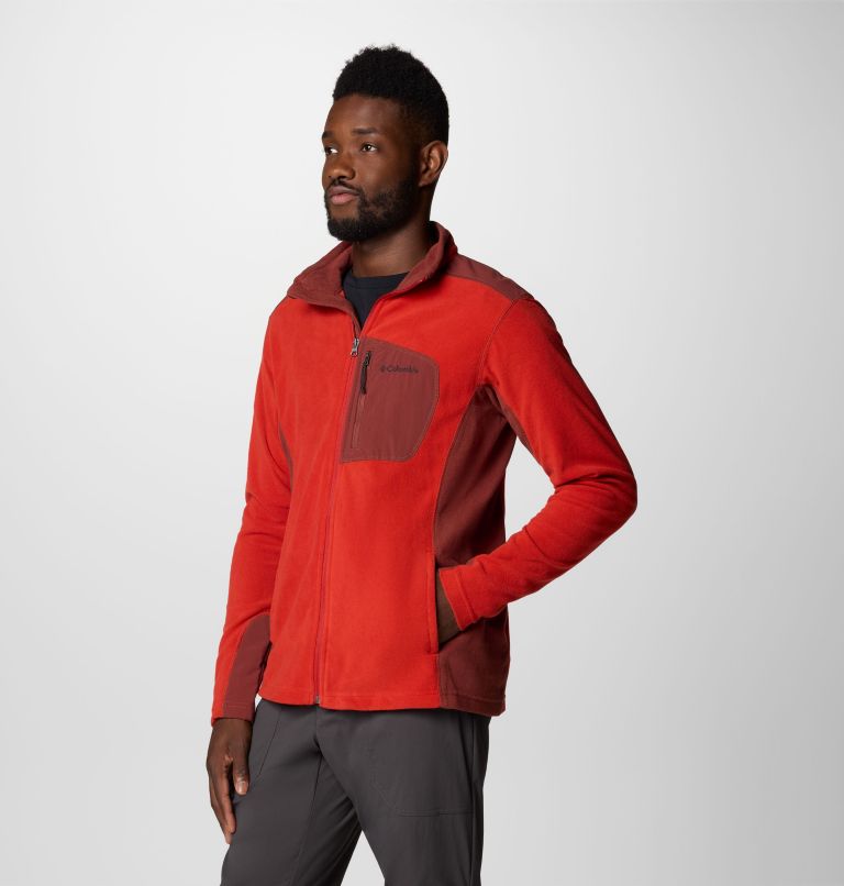 Giacca in pile Klamath Range da uomo, Color: Sail Red, Spice, image 4