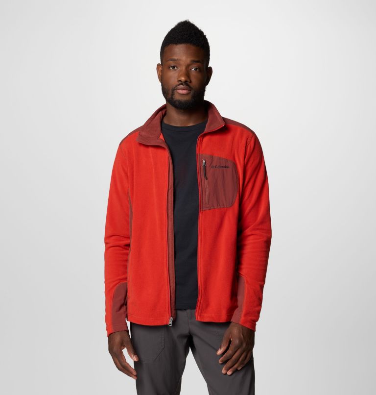 Giacca in pile Klamath Range da uomo, Color: Sail Red, Spice, image 6