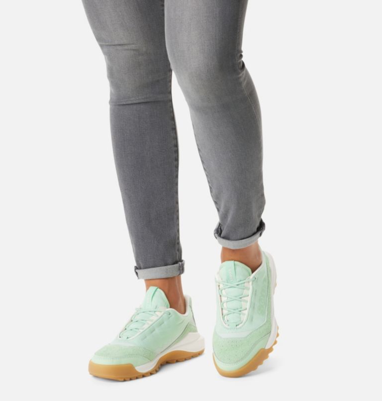 Women's ONA 718 Low Sneaker, Color: Sea Sprite, Sea Salt, image 8