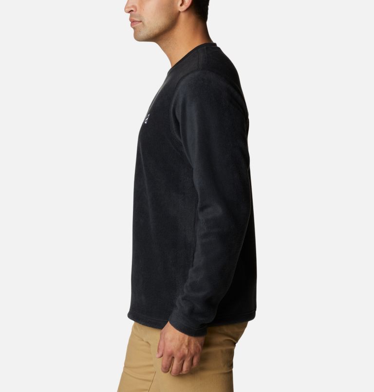 Men's Steens Mountain Crew Fleece Shirt, Color: Black, image 3