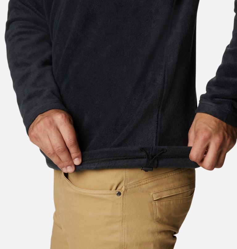 Men's Steens Mountain Crew Fleece Shirt, Color: Black, image 5