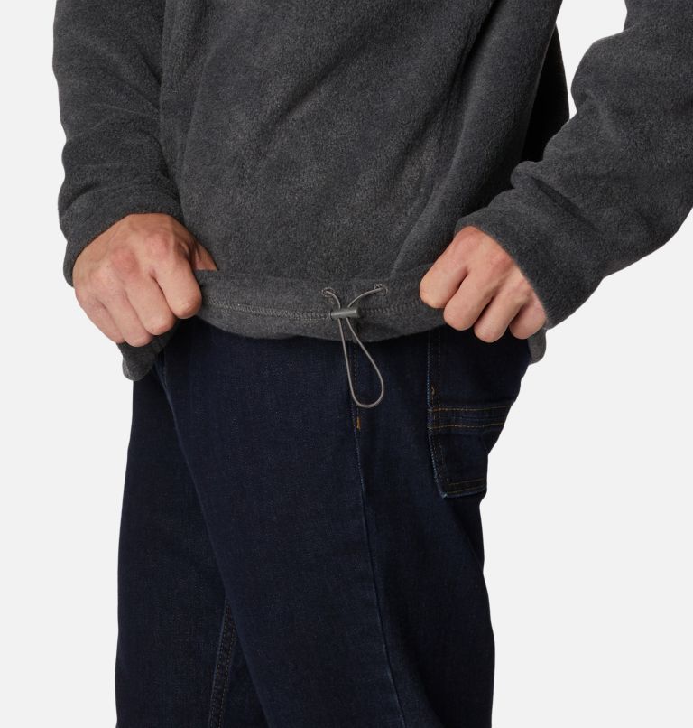 Men's Steens Mountain Crew Sweatshirt, Color: Charcoal Heather, image 5