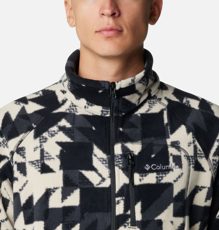 Columbia Forro polar con estampado de invierno para hombre