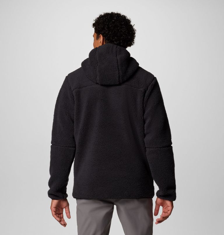 Men's sherpa lined pullover hoodie sale