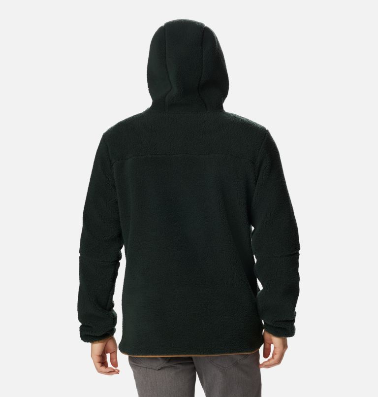 Thumbnail: Men's Rugged Ridge III Sherpa Pullover Hoodie, Color: Spruce, image 2