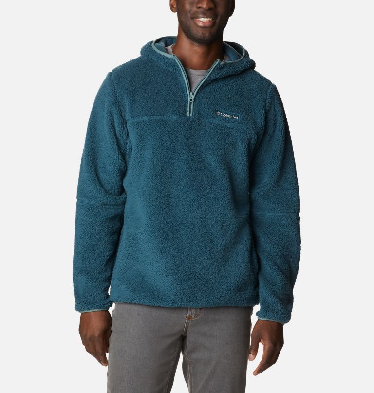 Boys' Fleece Hooded Sweatshirt - All In Motion™ Light Gray L