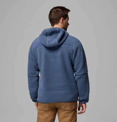 Men's Rugged Ridge III Sherpa Pullover Hoodie, Color: Dark Mountain, image 3