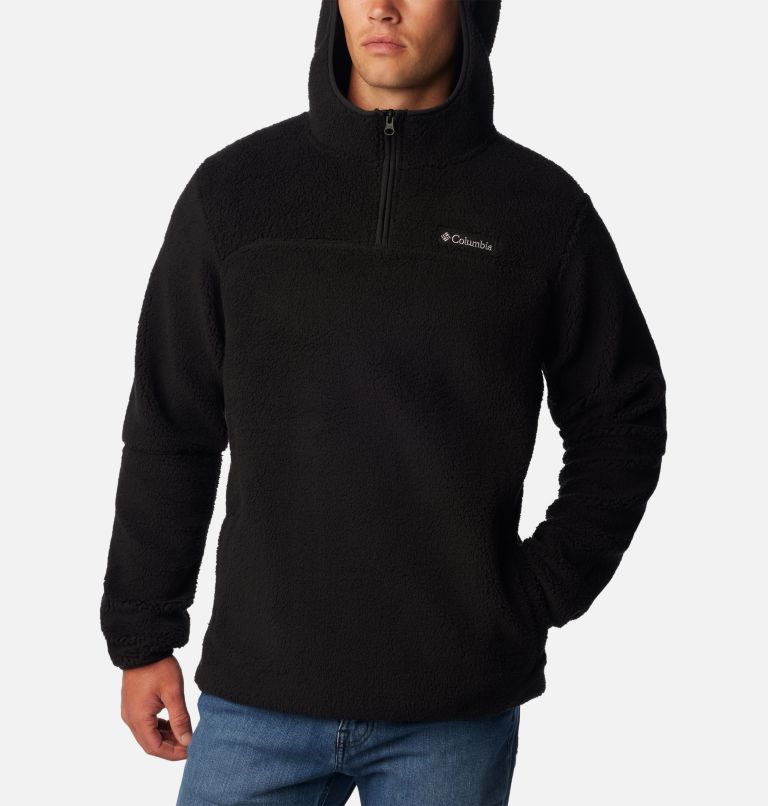 Columbia Men's Rugged Ridge II Sherpa Fleece Black at  Men's