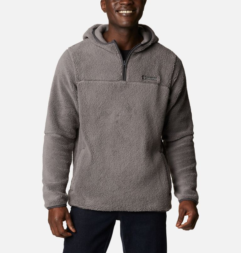 Sherpa pullover hoodie mens sale