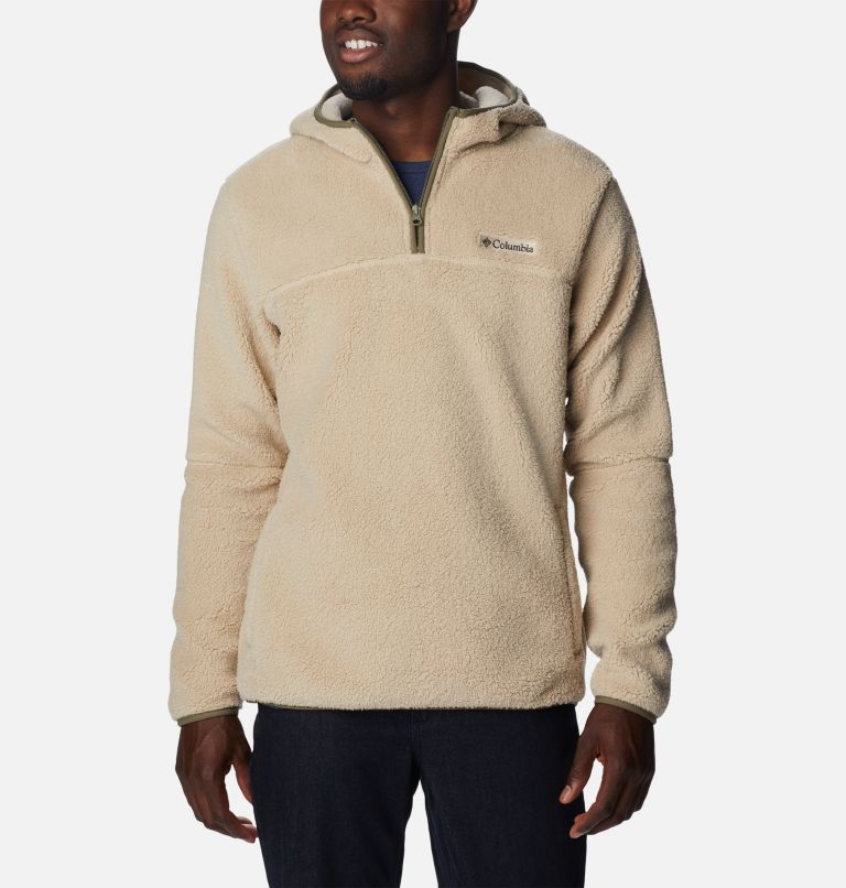 Pull Hoodie en Sherpa Rugged Ridge III Homme, Color: Ancient Fossil, image 1