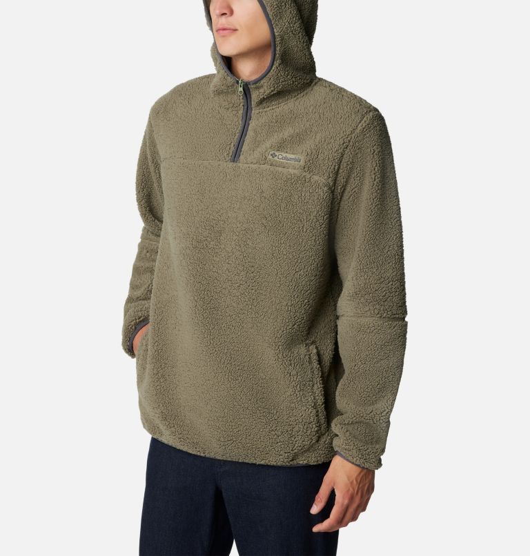 Men's rugged ridge sherpa best sale pullover hoodie