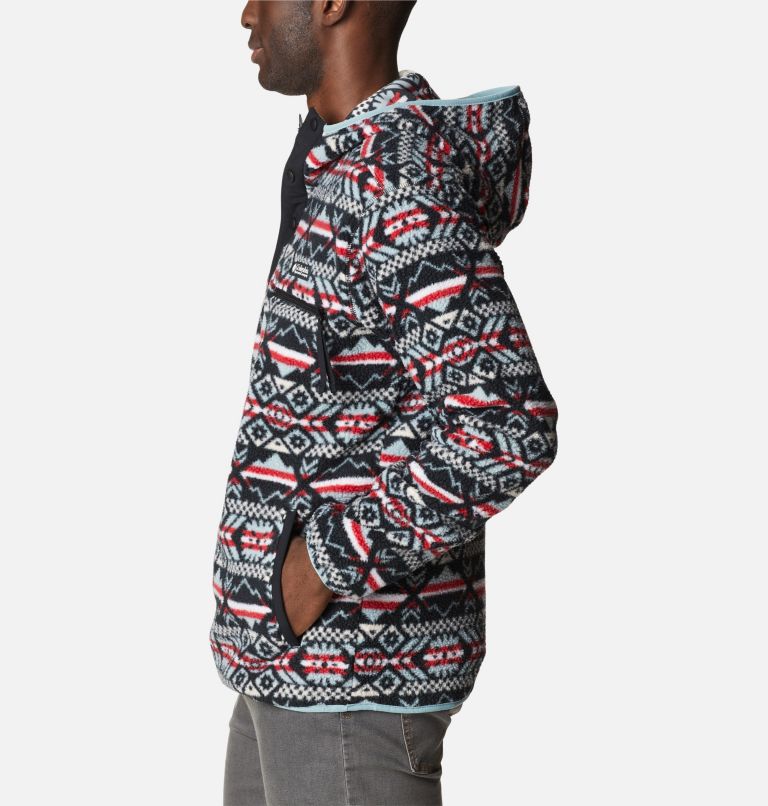 Chandail Helvetia Homme, Color: Black Checkered Peaks Multi, image 3