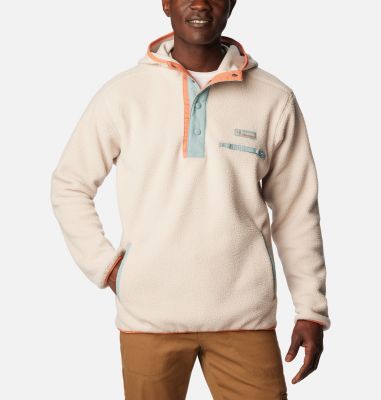 Men's pullover store fleece jacket