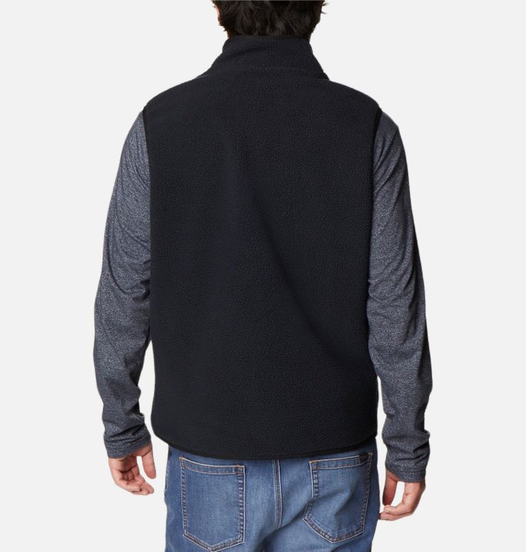 Men's Helvetia Vest, Color: Black, City Grey, image 2