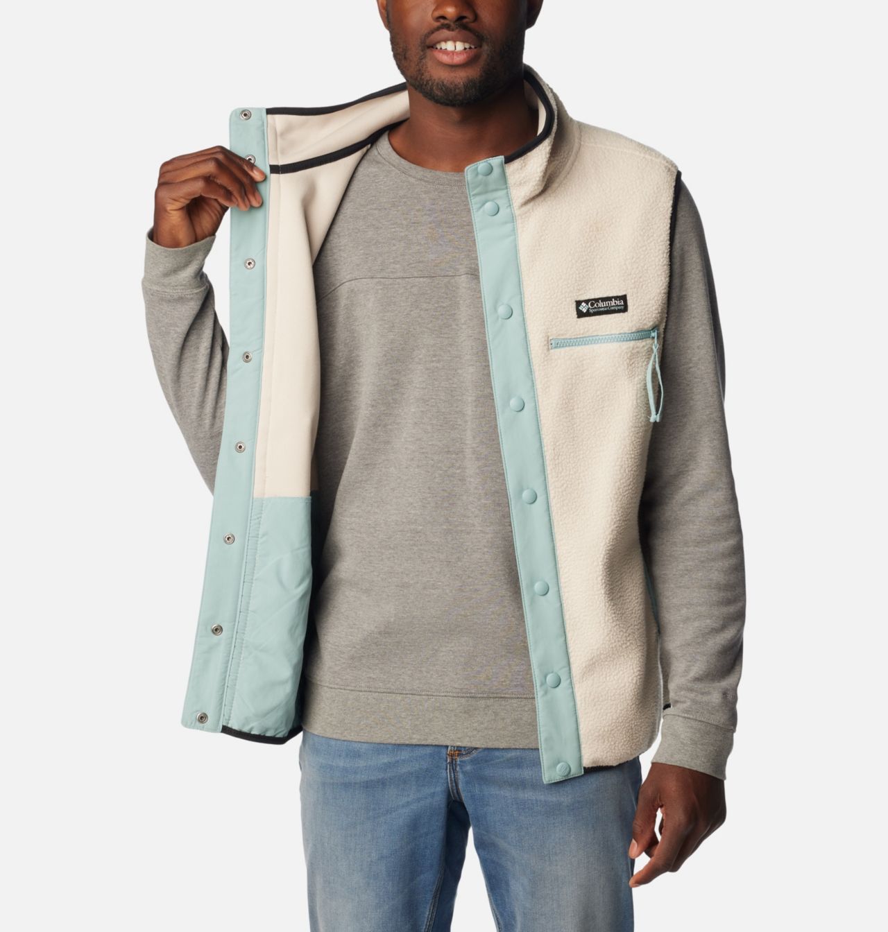 Men's Helvetia™ Sherpa Fleece Vest 5