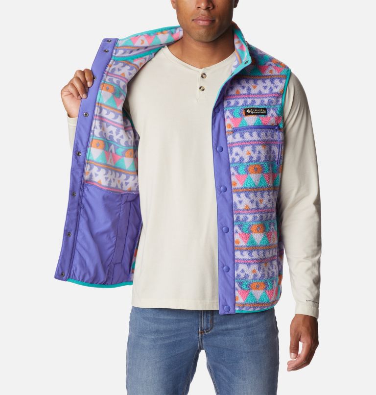Helvetia Vest | 546 | S, Color: Purple Lotus Camp Blanket, image 5