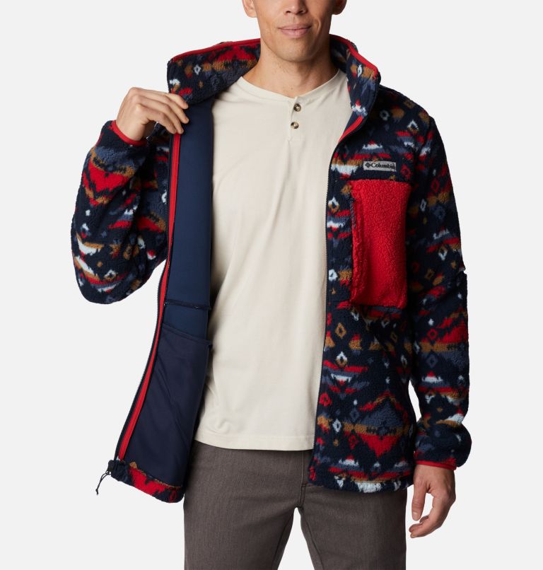 Hombre Forro Polar Estampado Mountainside™ Para Hombre Chalk Rocky Mountain  Print