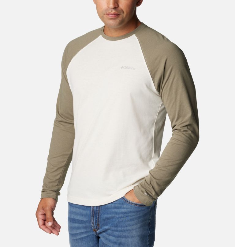 Thistletown Hills Raglan Tee | 192 | XL, Color: Chalk Heather, Stone Green, image 5