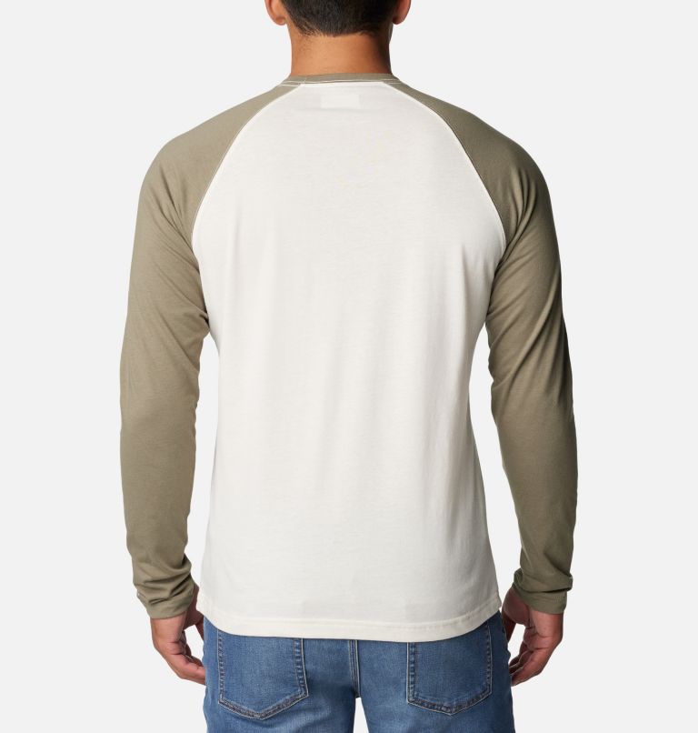 Thistletown Hills Raglan Tee | 192 | XL, Color: Chalk Heather, Stone Green, image 2