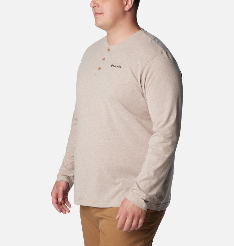 Men's Thistletown Hills Henley - Big , Color: Delta Heather, image 5