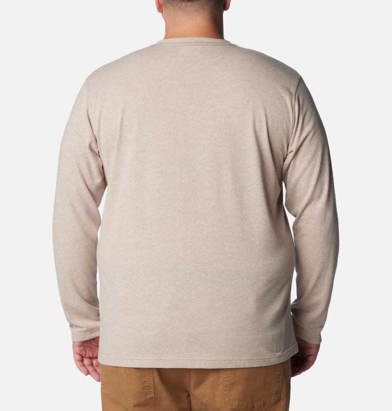 Men's Thistletown Hills Henley - Big , Color: Delta Heather, image 2
