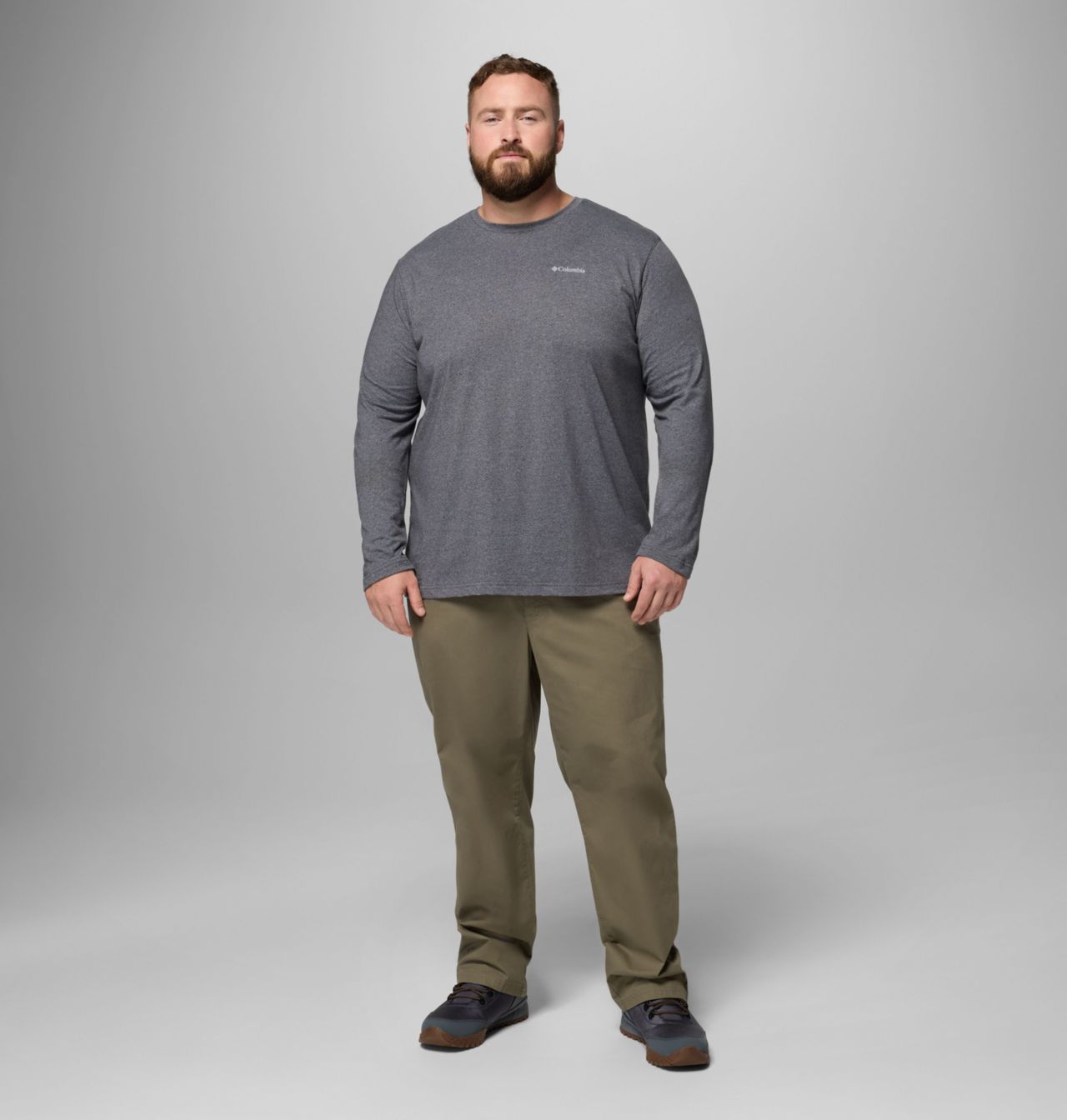 Men's Thistletown Hills™ Long Sleeve Crew Shirt - Big 2