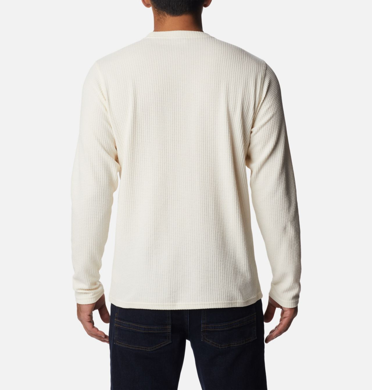 Men's Pine Peak™ II Waffle Long Sleeve Crew 2