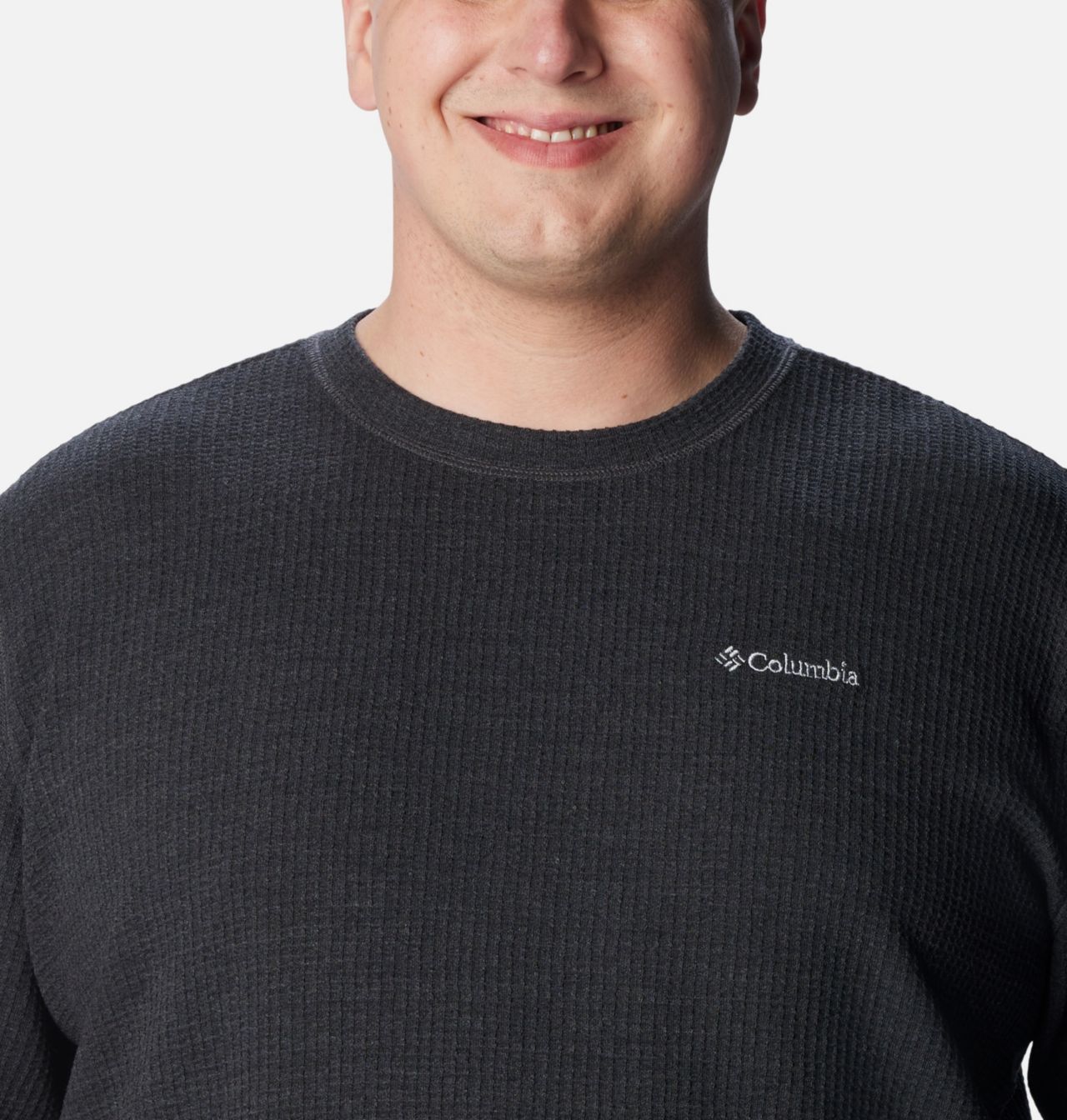 Men's Pine Peak™ II Waffle Long Sleeve Crew - Big 4