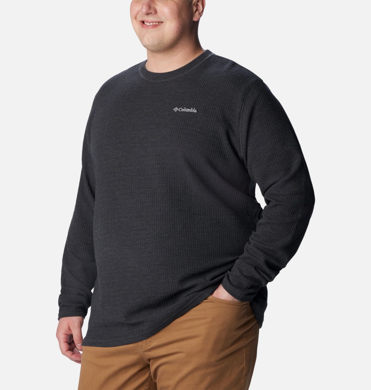 Men's Pine Peak™ II Waffle Long Sleeve Crew - Big 5