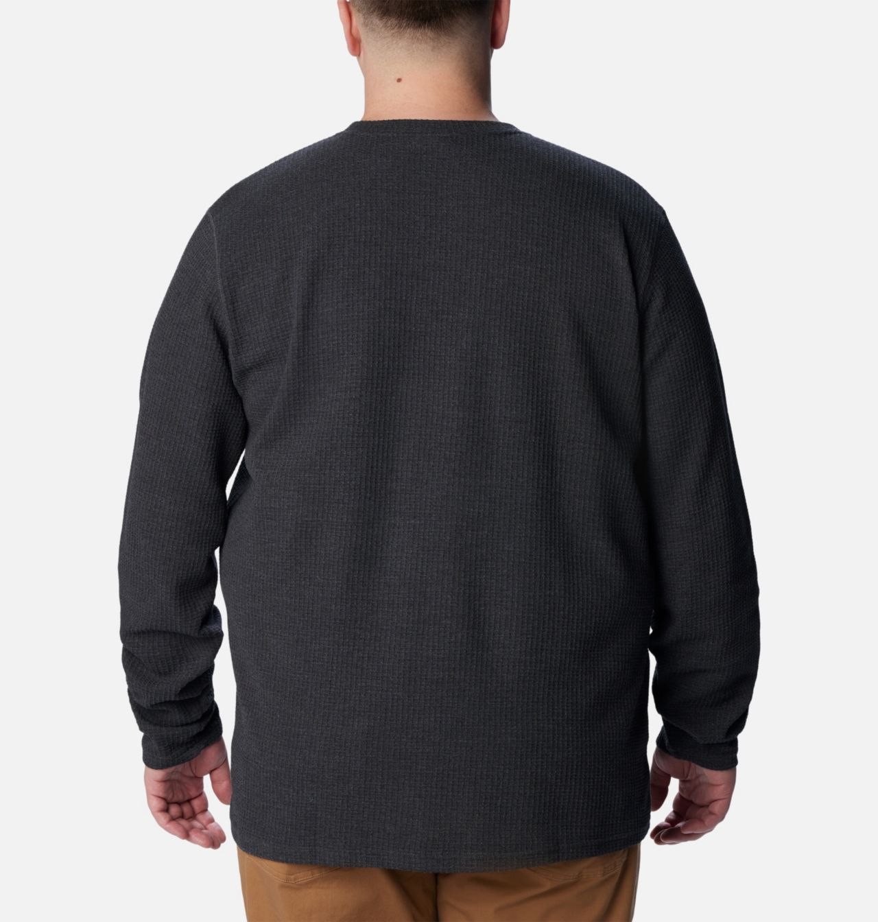Men's Pine Peak™ II Waffle Long Sleeve Crew - Big 2