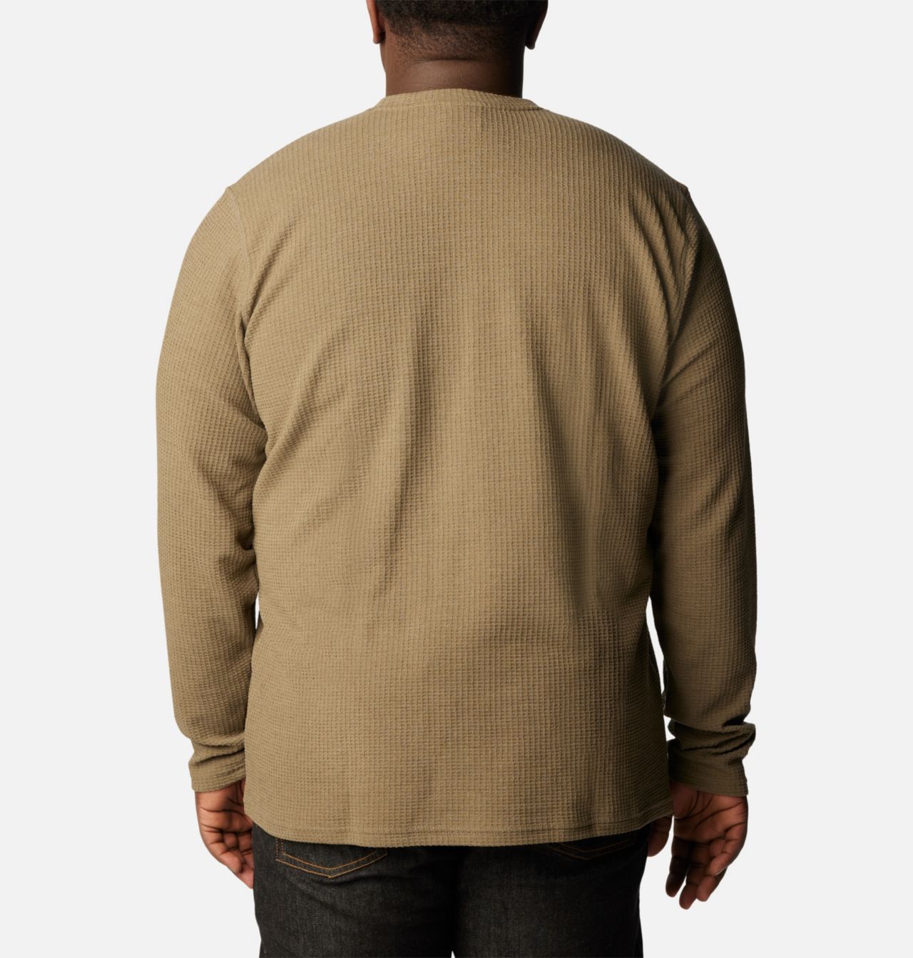 Men's Pine Peak™ II Waffle Long Sleeve Crew - Big 2