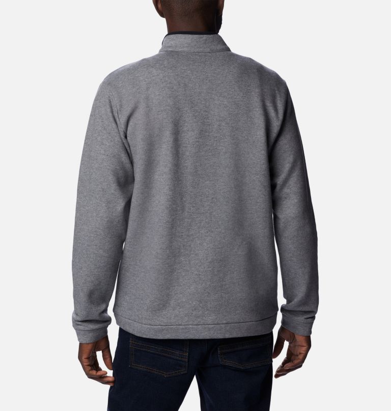 Haut à boutons-pression Hart Mountain Homme, Color: Charcoal Heather, image 2
