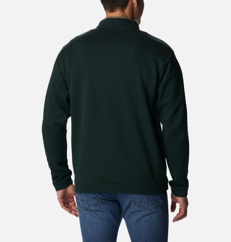 Men's Hart Mountain Half Snap Shirt, Color: Spruce, image 2