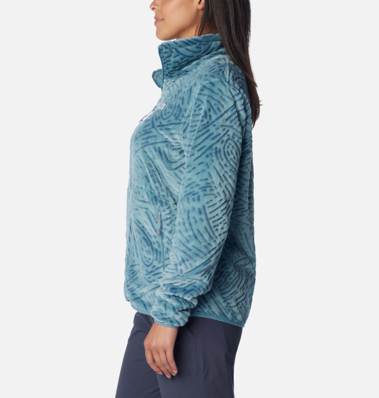 Slack Water™ Reversible Carved FZ Fleece | 329 | XL 3
