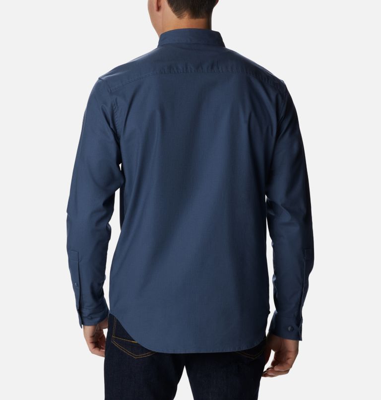 Men's Rapid Rivers Ripstop Woven Long Sleeve Shirt, Color: Dark Mountain, image 2