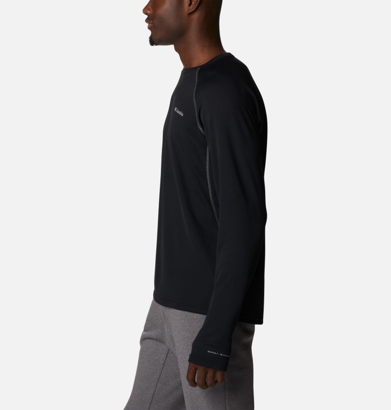 Thumbnail: Men's Narrows Pointe Long Sleeve Shirt, Color: Black, City Grey, image 3