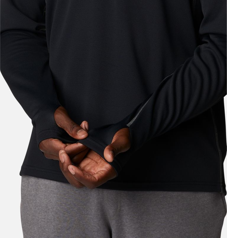 Thumbnail: Men's Narrows Pointe Long Sleeve Shirt, Color: Black, City Grey, image 5