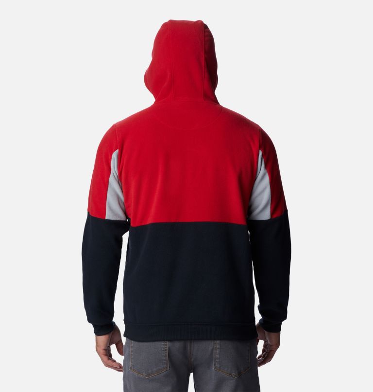 CLG Columbia Lodge Fleece Hoodie | 013 | M, Color: OS - Black, Intense Red, Columbia Grey, image 2