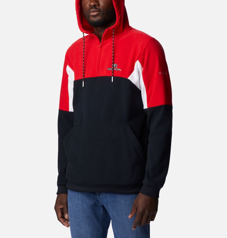 Tri-Color Logo Fleece Hoodie