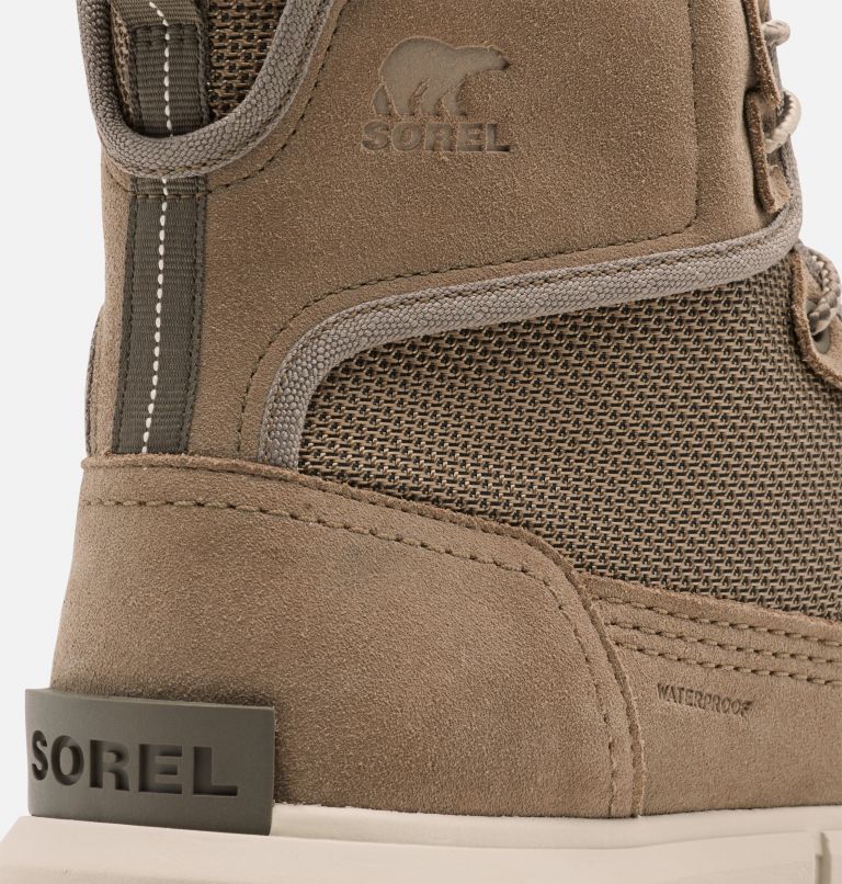 Men's Sorel Explorer Mission Sneaker, Color: Wet Sand, Light Clay, image 7
