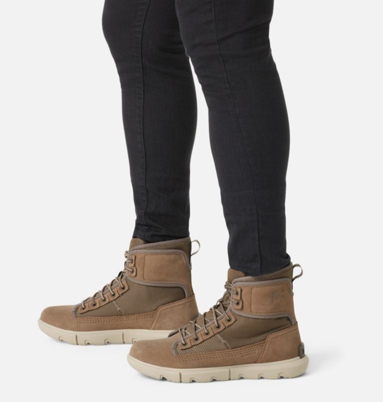 Men's Sorel Explorer Mission Sneaker, Color: Wet Sand, Light Clay, image 8