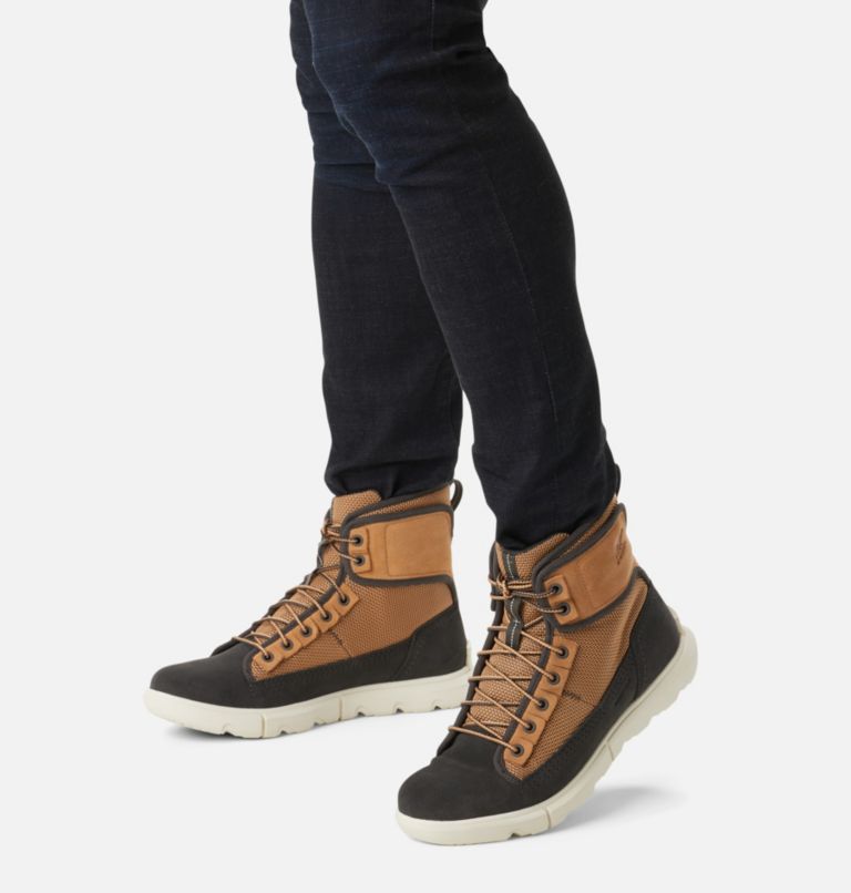 Thumbnail: Men's Sorel Explorer Mission Sneaker, Color: Tawny Buff, Jet, image 8