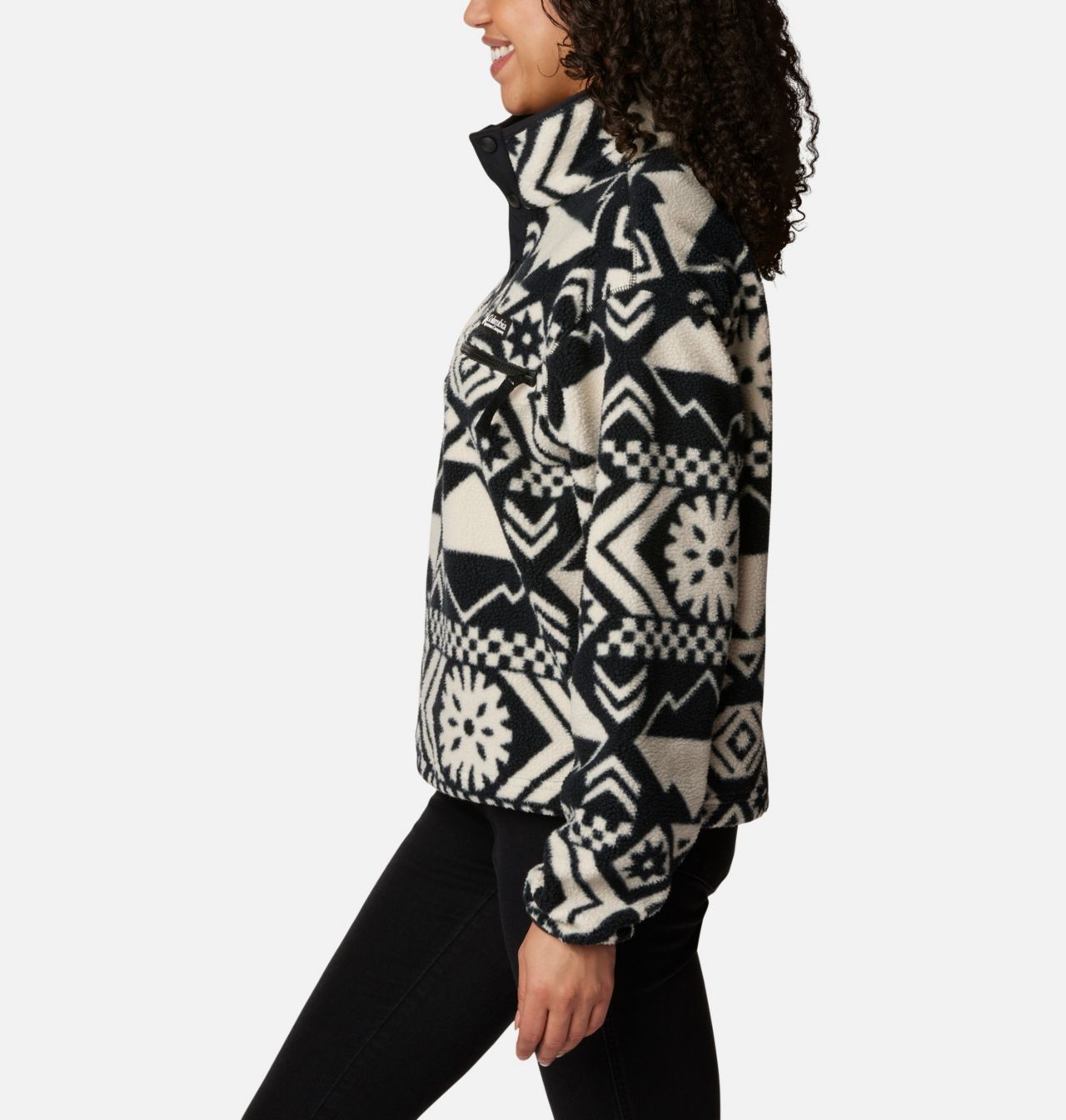 Helvetia™ Cropped Half Snap | 013 | L 3