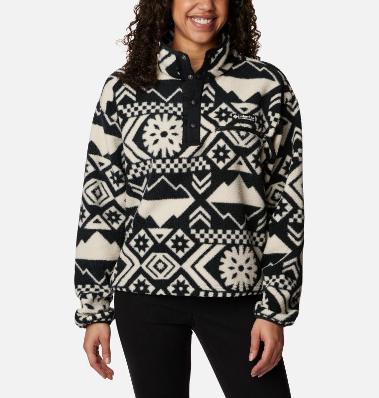 Women's Helvetia™ Cropped Half Snap Fleece Pullover