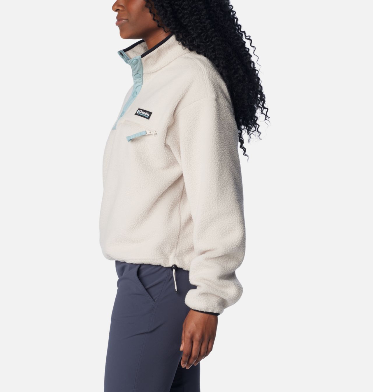 Women's Helvetia™ Cropped Half Snap Fleece Pullover 3