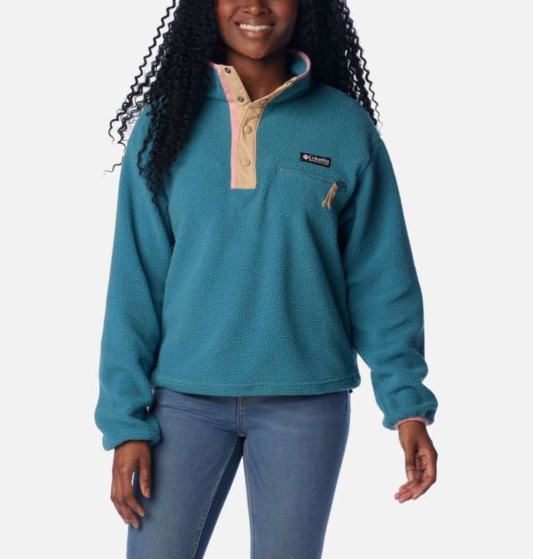 Cropped fleece womens sale