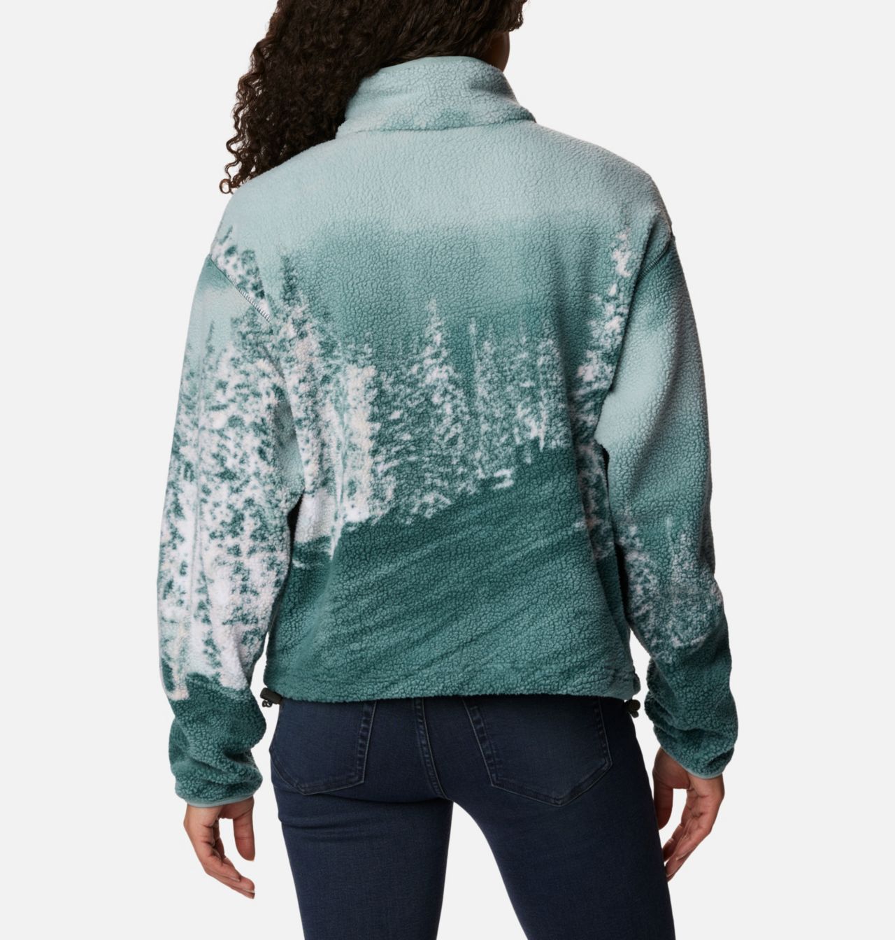 Women's Helvetia™ Cropped Half Snap Fleece Pullover 2